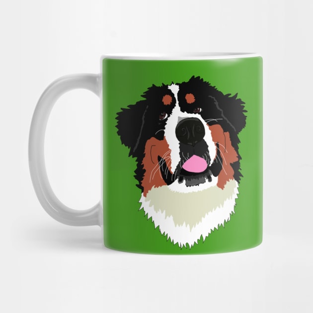 Bernese Mountain Dog by Lydia's Green Light Closet 